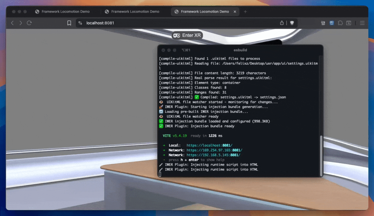 Hot Reload in Action